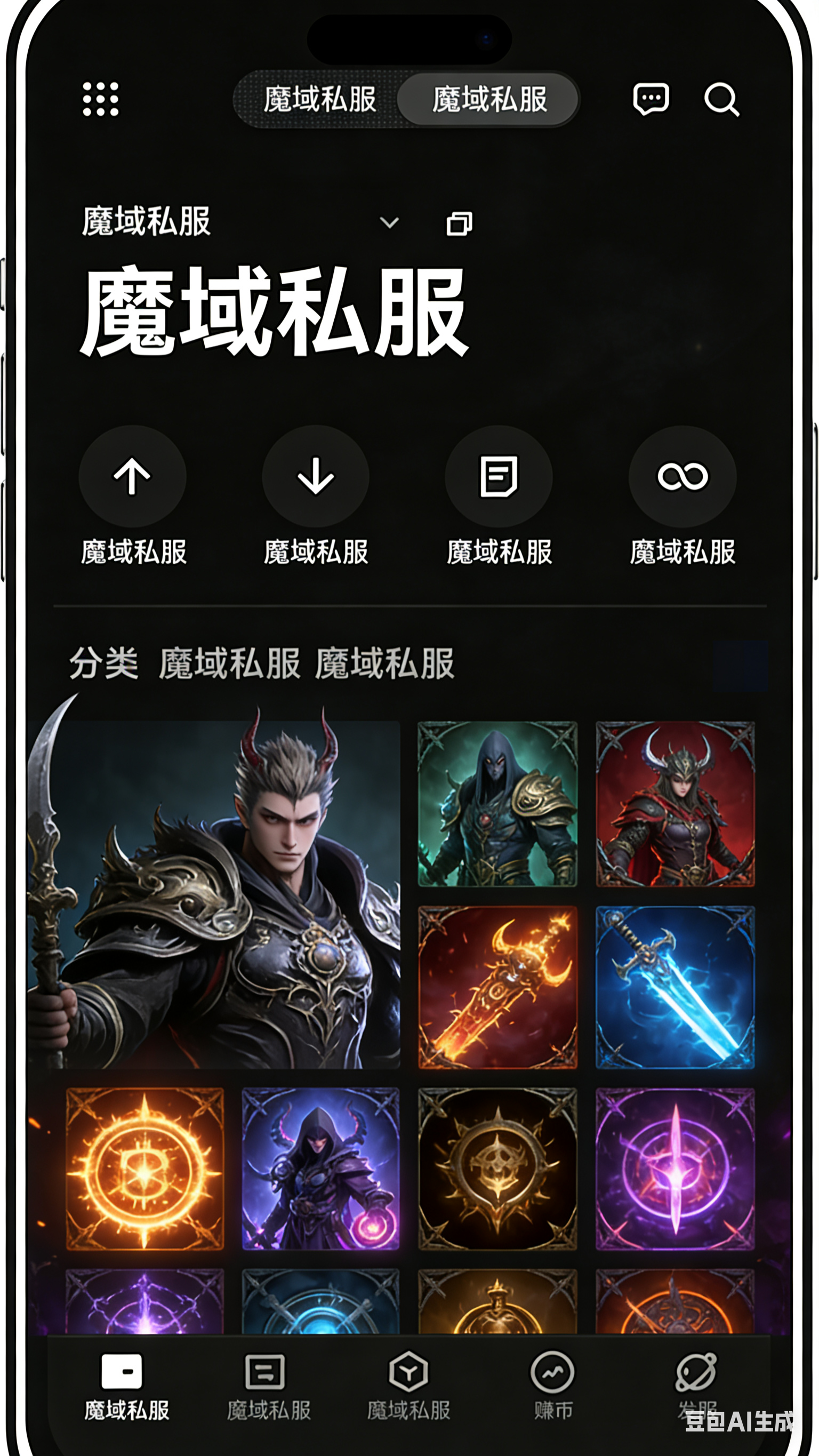 魔域私服手游安装演示